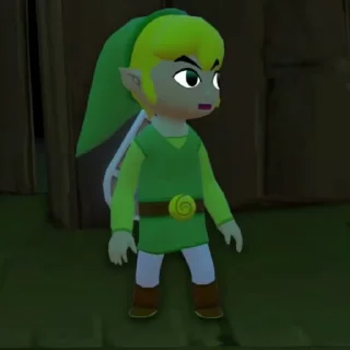 😑 emoji Zelda Wind Waker Animated Telegram sticker 13 of 41