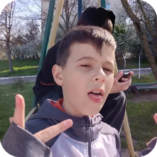 Sticker from Обезьяны и неондертальцы