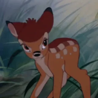 🌟 emoji Bambi Telegram sticker 12 of 44