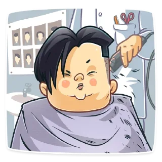 💇‍♂ emoji Kimchi @stickersb2b Telegram sticker 14 of 36