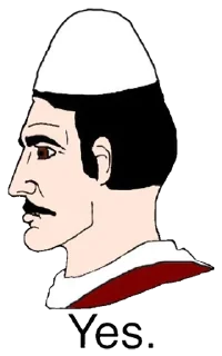 🇦🇱 emoji Yes Chad Telegram sticker 21 of 118