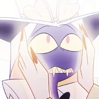 👨‍🦲 emoji БОЛЬШЕ ⇨ @CLOOBHUB СЭР ПЕНТИУС ОТЕЛЬ ХАЗБИН HAZBIN Telegram sticker 7 of 111