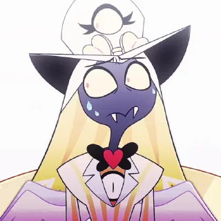 💙 emoji БОЛЬШЕ ⇨ @CLOOBHUB СЭР ПЕНТИУС ОТЕЛЬ ХАЗБИН HAZBIN Telegram sticker 20 of 111