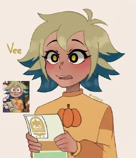 🌻 emoji ✨💖 Vee 💗✨ Telegram sticker 19 of 30