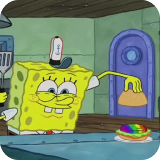Sticker from Sponge Bob @bithcgirlforkpop