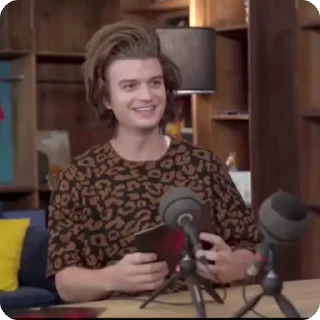 🌟 emoji joe keery ;) @zveditt Telegram sticker 15 of 50