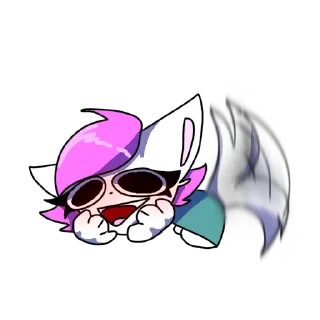 Sticker from Мендичка :^ (создала стикер сама менди кенди)