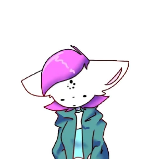 😕 emoji Мендичка :^ (создала стикер сама менди кенди) Telegram sticker 19 of 69