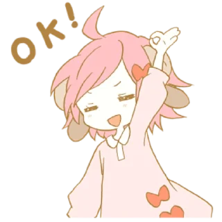 👌 emoji Тройняшки @nyasticks Telegram sticker 10 of 41