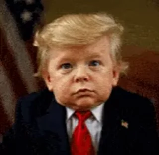 🌟 emoji Трамп Telegram sticker 16 of 43