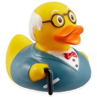 👴 emoji Резиновая уточка вместо слов Telegram sticker 10 of 18