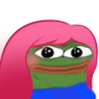 👩 emoji Peepo frog by @ne_sirozhka Telegram sticker 11 of 31
