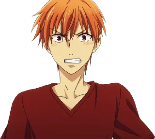 Sticker from Kyou Souma (Fruits Basket) @keiriststicks