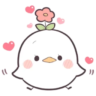 💮 emoji Птичка проросток  - @tg_sticks Telegram sticker 13 of 38