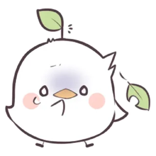 😱 emoji Птичка проросток  - @tg_sticks Telegram sticker 24 of 38