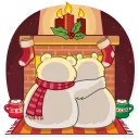 💑 emoji Ted Frosty Telegram sticker 12 of 30