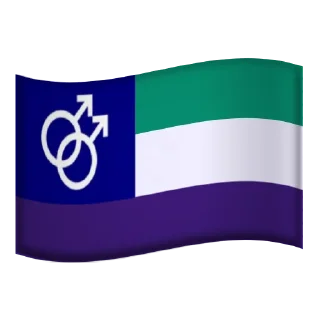 🏳️‍🌈 emoji Яойная Республика Telegram sticker 8 of 8