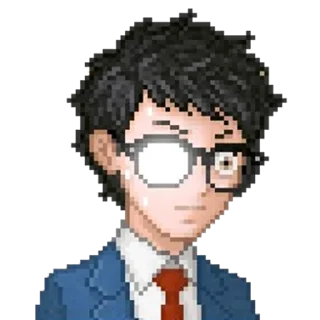 😶 emoji Yuppie psycho Telegram sticker 9 of 35
