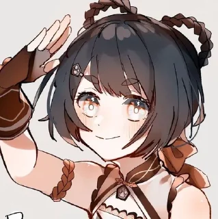 💛 emoji @xiang_ling_genshin_bot.💛 Telegram sticker 20 of 34