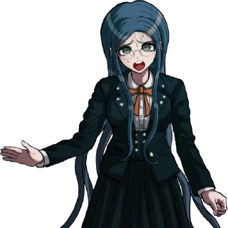 😭 emoji 💙 Shirogane Tsumugi by @wanna_s_l_e_e_p 💙 Telegram sticker 11 of 120