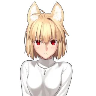 🫥 emoji 月姫 A piece of blue glass moon Telegram sticker 24 of 111
