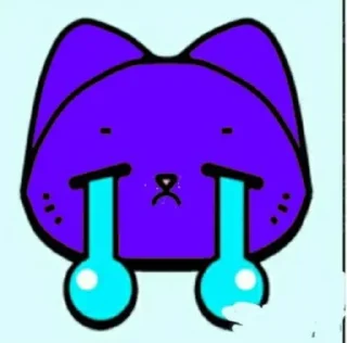 😭 emoji Компания котов Telegram sticker 8 of 52