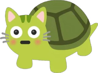 🐢 emoji A TURTLE PRO 🐢 Telegram sticker 14 of 32