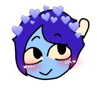 🩵 emoji ★Лина и друзья Telegram sticker 8 of 120