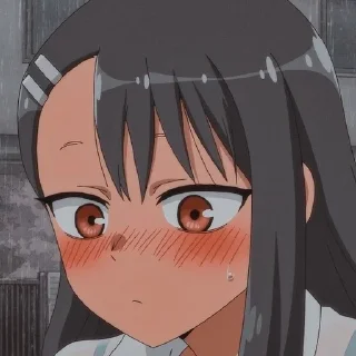 😔 emoji NagatoroSan Telegram sticker 22 of 52
