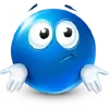🥺 emoji Blue Emoji | @cesdy Telegram sticker 9 of 55