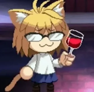 🍷 emoji чюбрики Telegram sticker 24 of 54