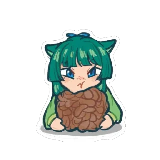 🫥 emoji Maomao by:whos_sakutara(instagram) Telegram sticker 19 of 42
