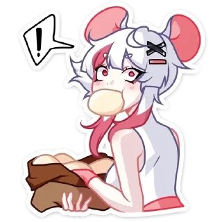 😳 emoji Мауси Telegram sticker 13 of 29