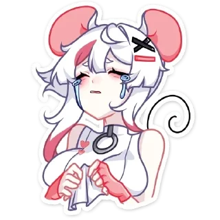 😭 emoji Мауси Telegram sticker 11 of 29