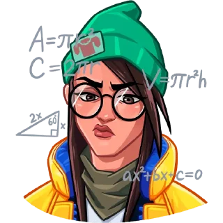 🤓 emoji VALORANT | vk.com/valorant Telegram sticker 23 of 30
