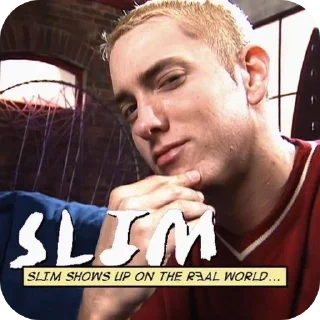 ✋ emoji @eminem_archivel smile eminem 😀 Telegram sticker 5 of 26