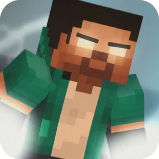 🔥 emoji Herobrine • @Earth928B Telegram sticker 1 of 45