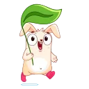 ☹️ emoji Rabbit Eggs @stickersb2b Telegram sticker 14 of 28