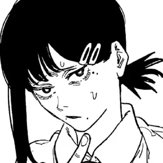 😒 emoji Chainsaw Man Telegram sticker 13 of 32