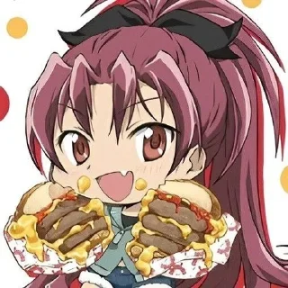 🍔 emoji KYOUKO SAKURA💥 Telegram sticker 5 of 86