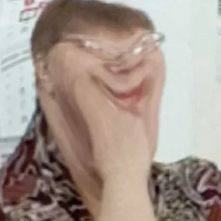 Sticker from Стикеры с бабкой