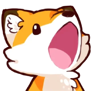 🗣 emoji Red Fox @CrazySnep Telegram sticker 13 of 118