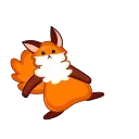 👋 emoji Red Fox Telegram sticker 5 of 28