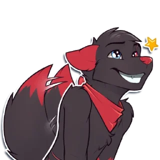 😍 emoji Stealth The Fox Telegram sticker 9 of 106