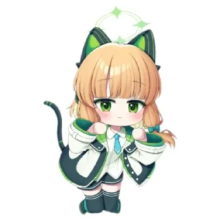 😊 emoji Saiba Midori Telegram sticker 15 of 120