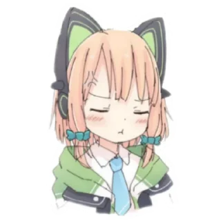 😐 emoji Saiba Midori Telegram sticker 3 of 120