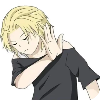 👎 emoji mikey︵♡ ( ￣▽￣) Telegram sticker 7 of 17