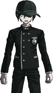 😓 emoji Shuichi Saihara @M4kosSt1ck Telegram sticker 7 of 120