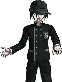 🫵 emoji Shuichi Saihara @M4kosSt1ck Telegram sticker 10 of 120
