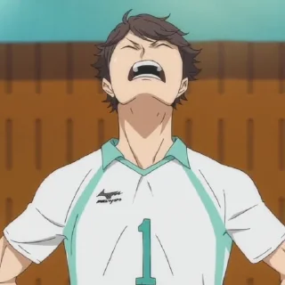 😩 emoji oikawa Telegram sticker 15 of 104
